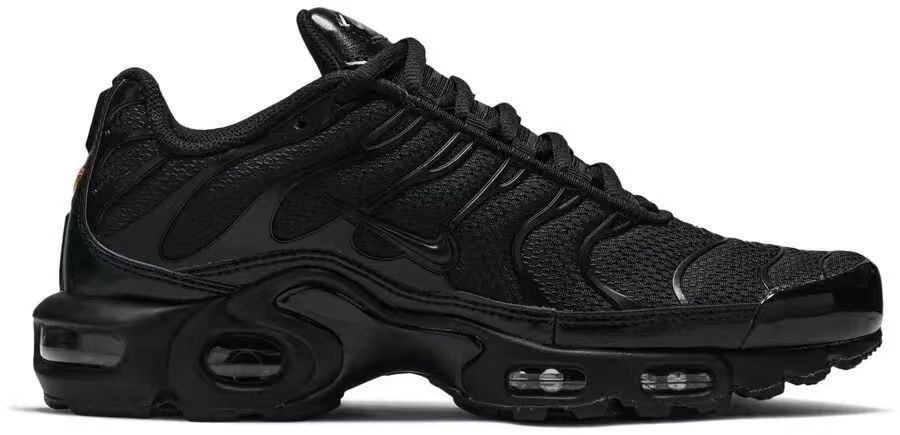 Nike Air Max Plus TN Triple Black Men's Sneakers Cushion Shoes US7-13