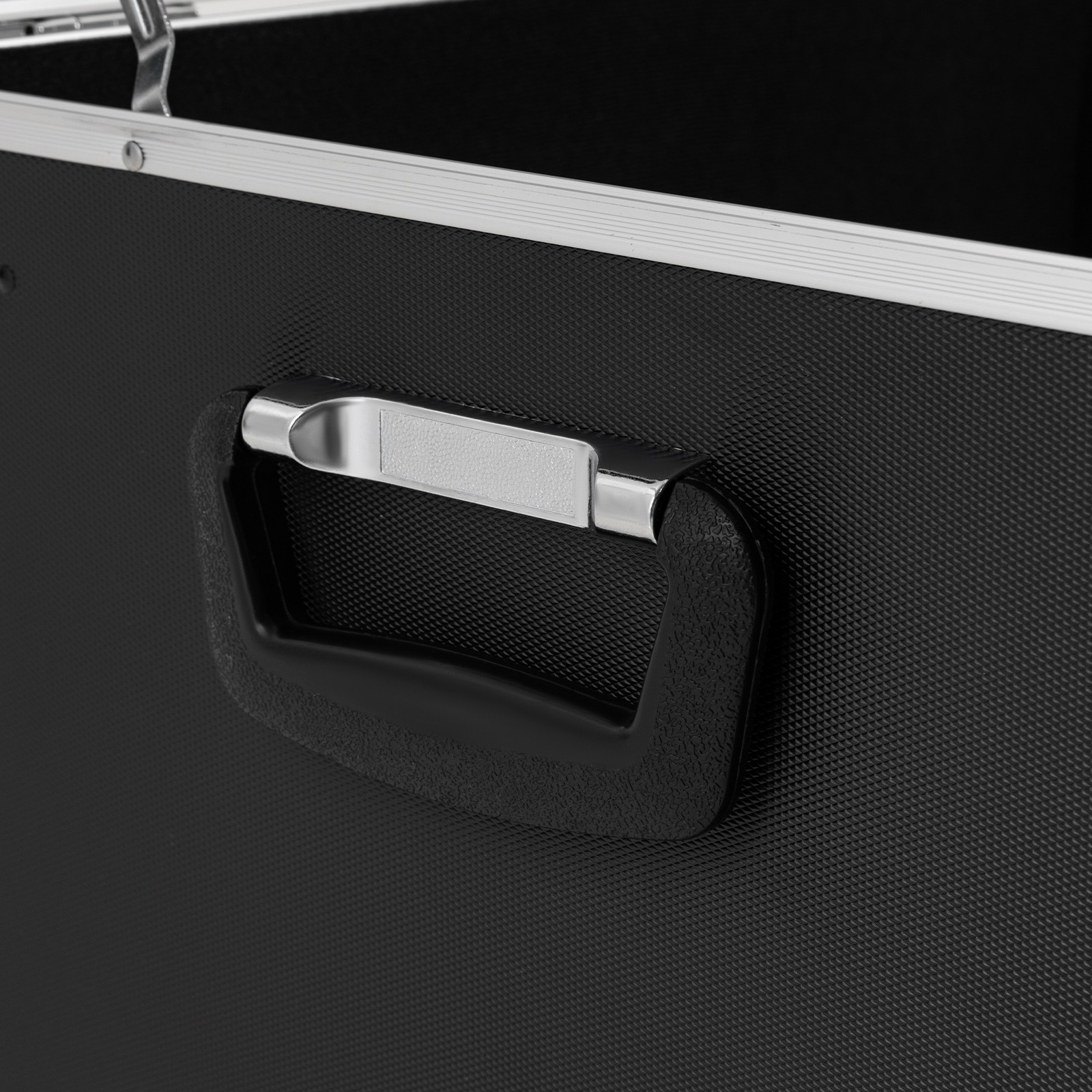 Aluminum Alloy File Lock Box, Hand pull File Case Locking Mobile Business Box