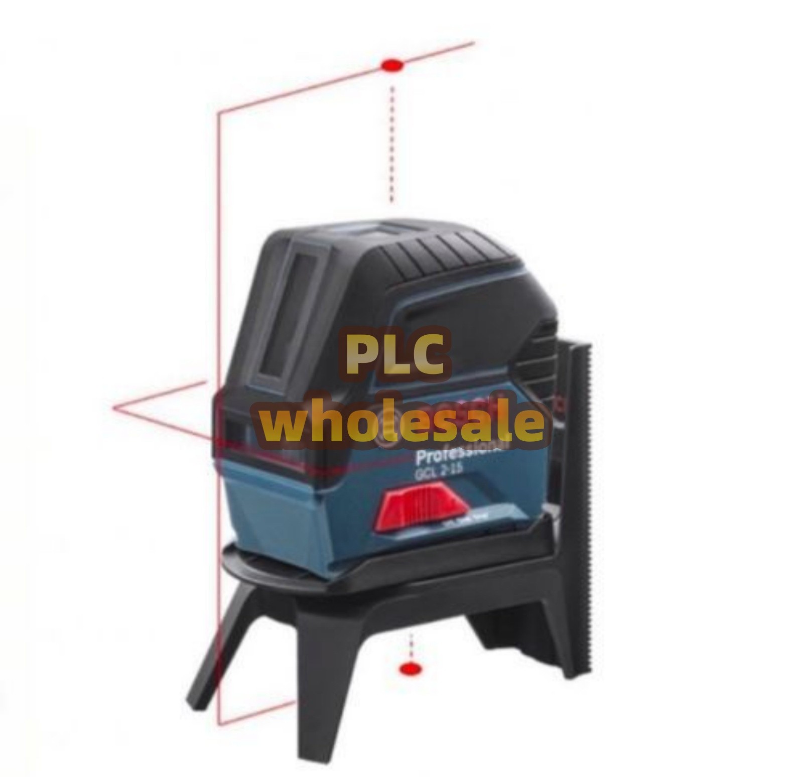 New BOSCH GCL 2-15 Self Leveling Cross Line Laser Level/Plumb +RM1 Mount Pouch