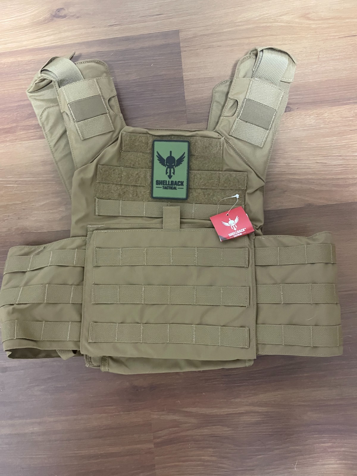Shellback Tactical Banshee Rifle Plate Carrier Coyote Tan SBT-BANRIF-CT New