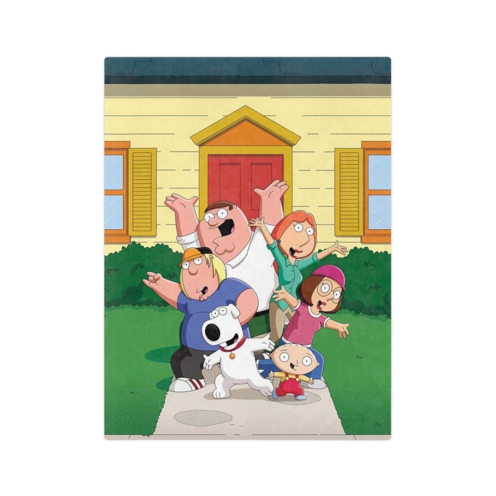 Family Guy Griffin Family Cast Fleece Blanket