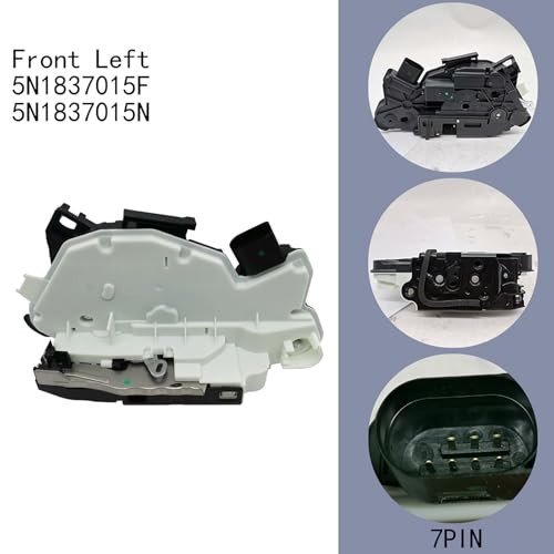 7pin Front Driver Side Door Lock Actuator Compatible with VW Front Driver side