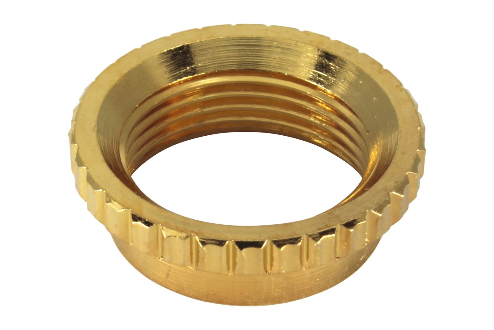 Gold Deep Nut Coarse knurl Switchcraft 3-way toggle switch fits Gibson guitars