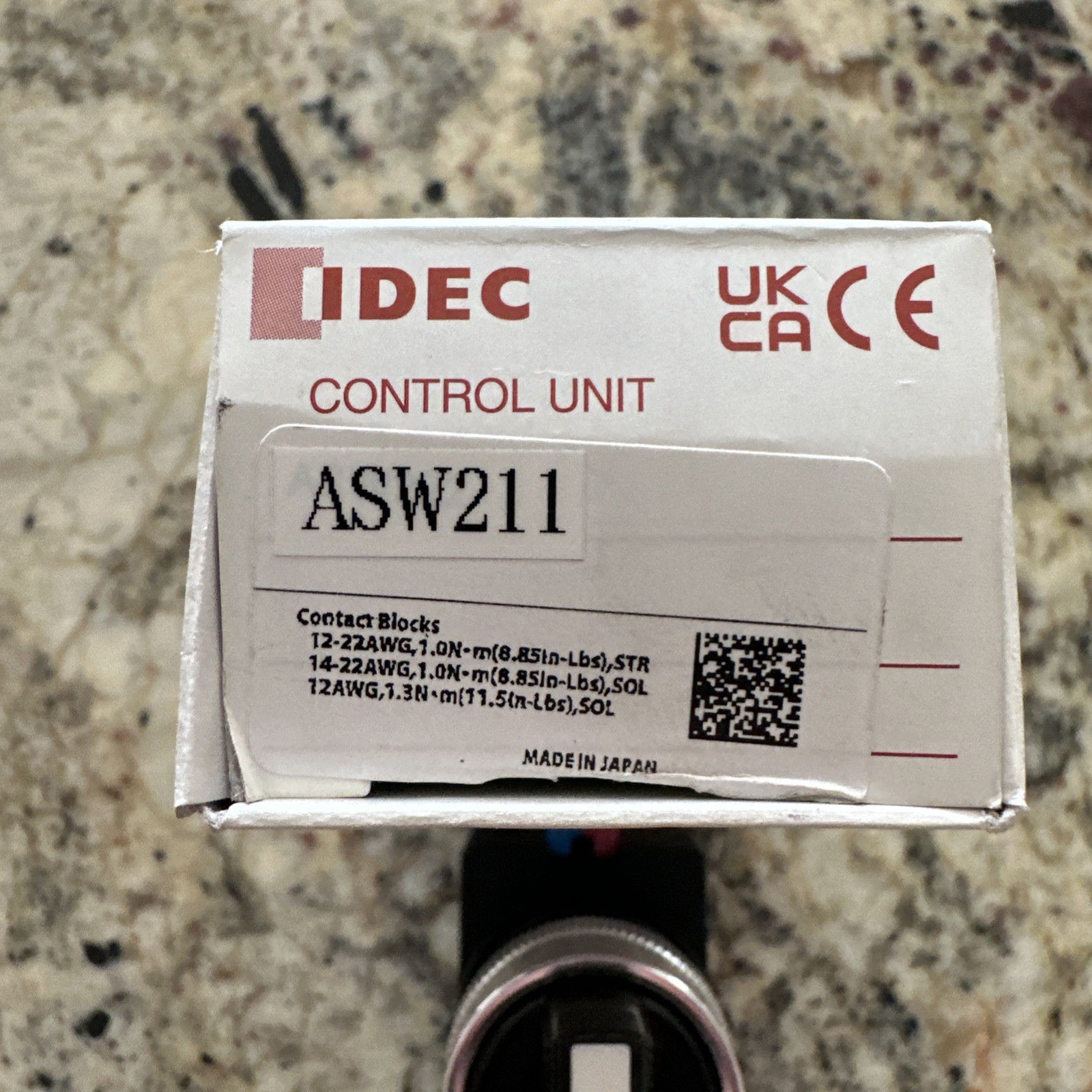 IDEC ASW211 Selector Switch For Pilot NEW + FAST SHIPPING