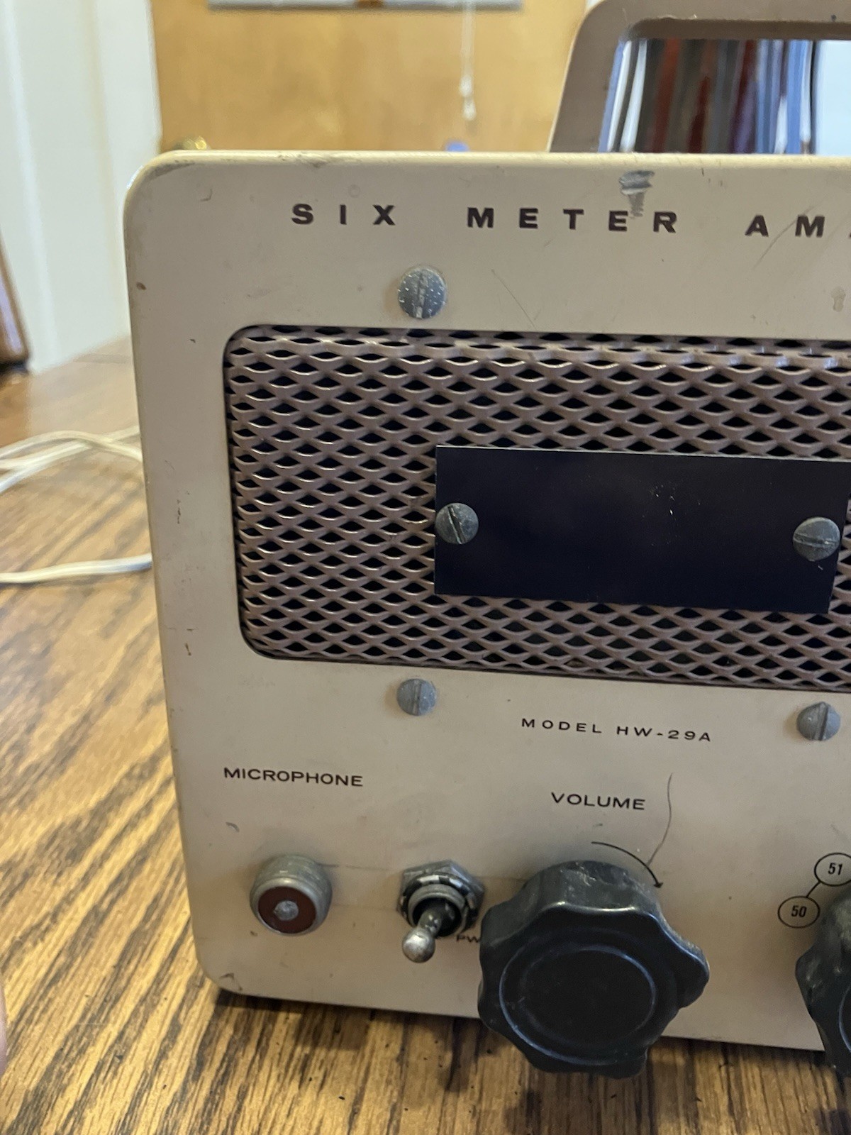 Heathkit HW-29A Sixer Ham Transceiver 6 Meters Untested!)
