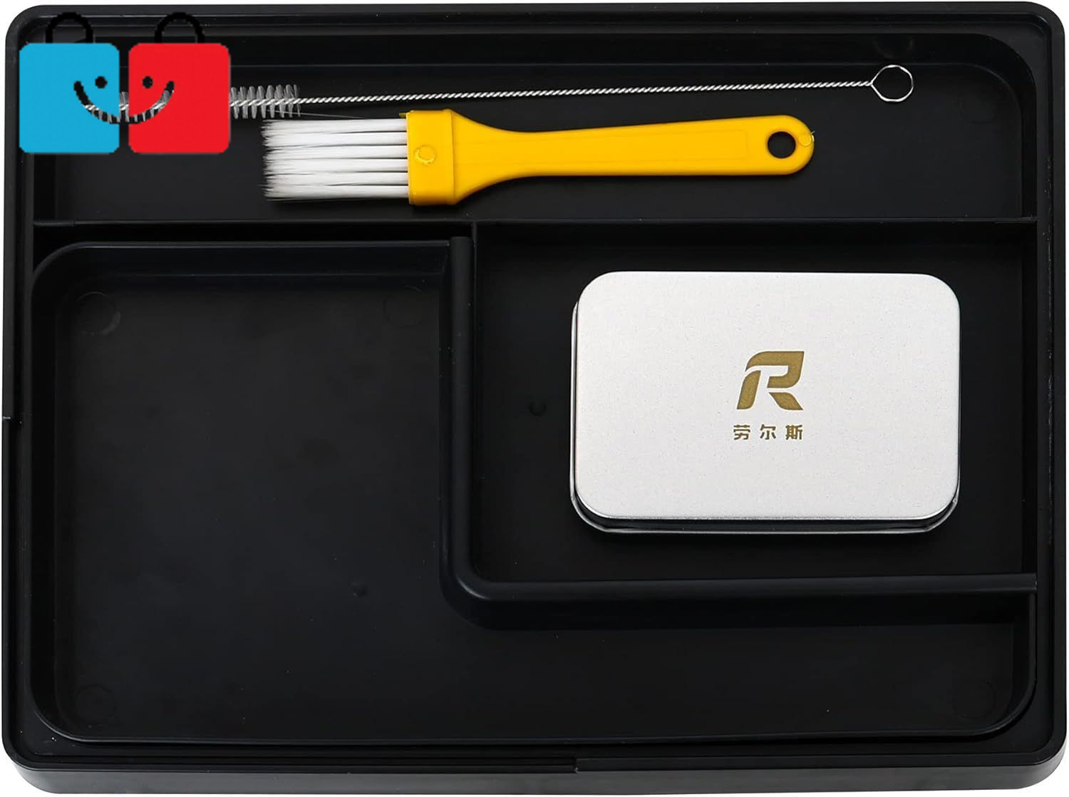 Manual Homemad Cigarette Rolling Machine + Tray & Case, Adjustable for King Size