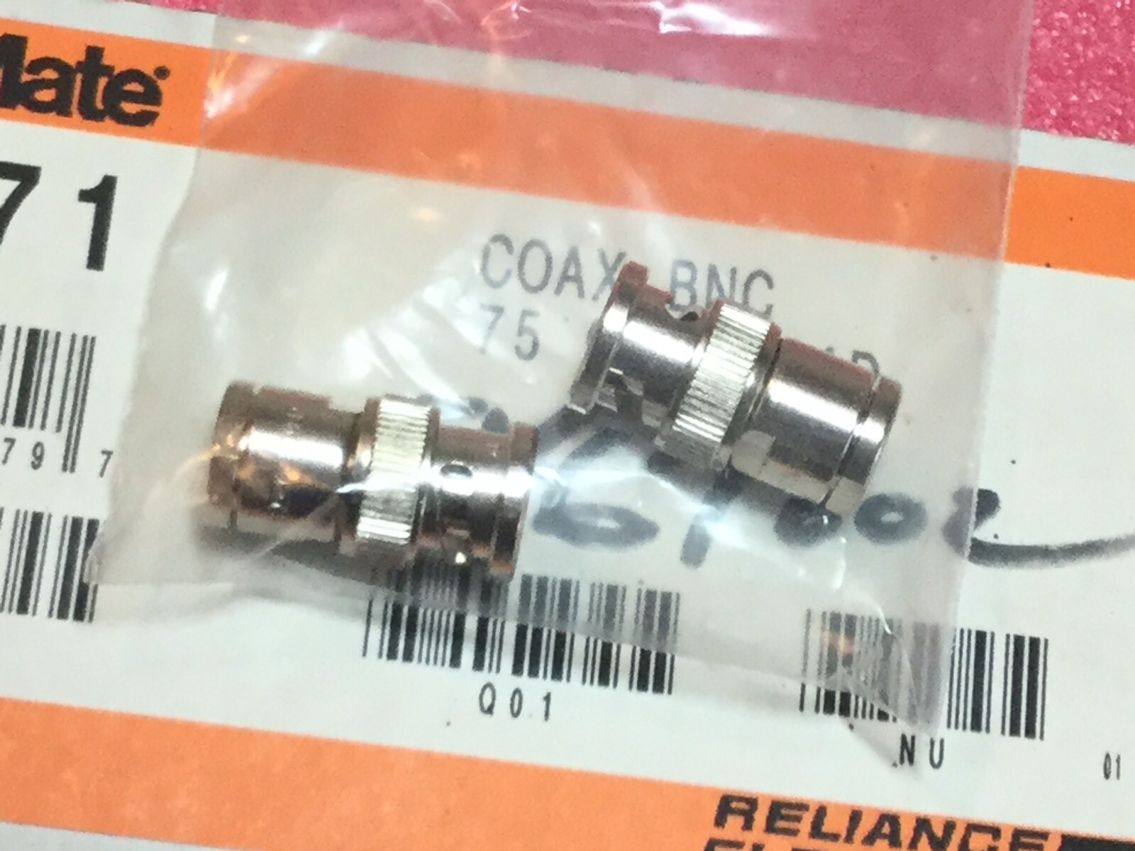 Reliance Electric 45C71 Coax BNC 75 OHM Load