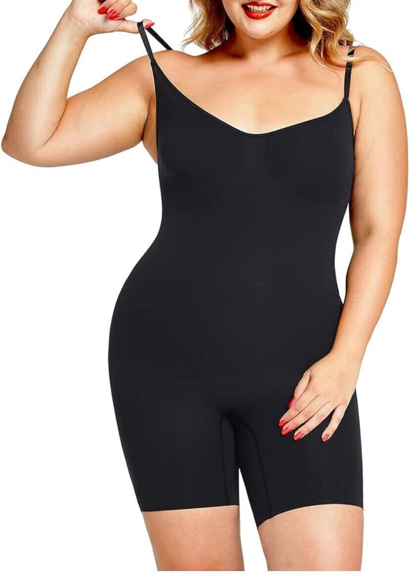 Sandycare Women's Shapewear Bodysuit Tummy Control Seamless Size XL / XXL (721)