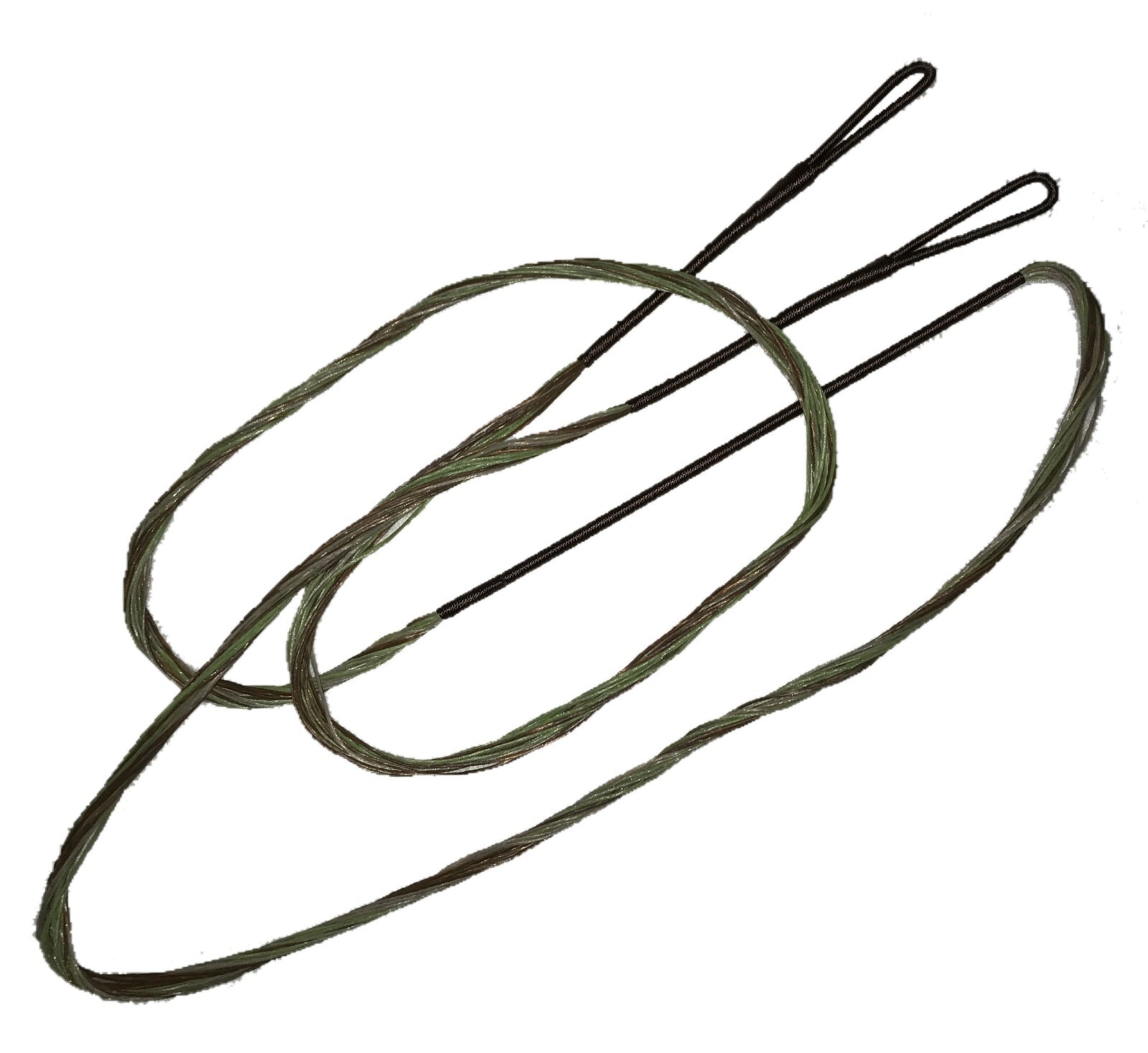B-50 CAMO 16 STRAND RECURVE BOWSTRING BOW STRING ARCHERY ( ACTUAL INCH LENGTH )