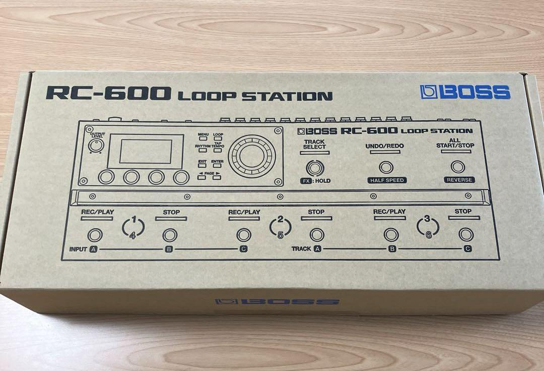 BOSS RC-600 Loop Station Looper Sequencer Electric Guitar Effect Pedal