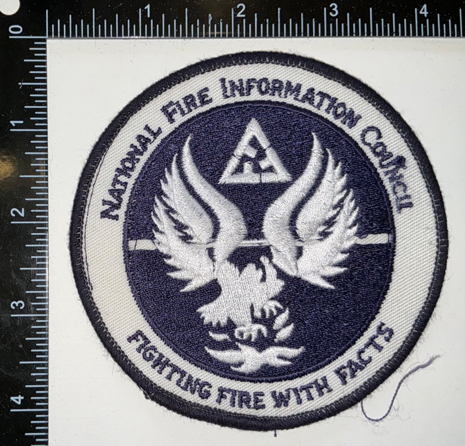 National Fire Information Council Fighting Fire With Facts Patch