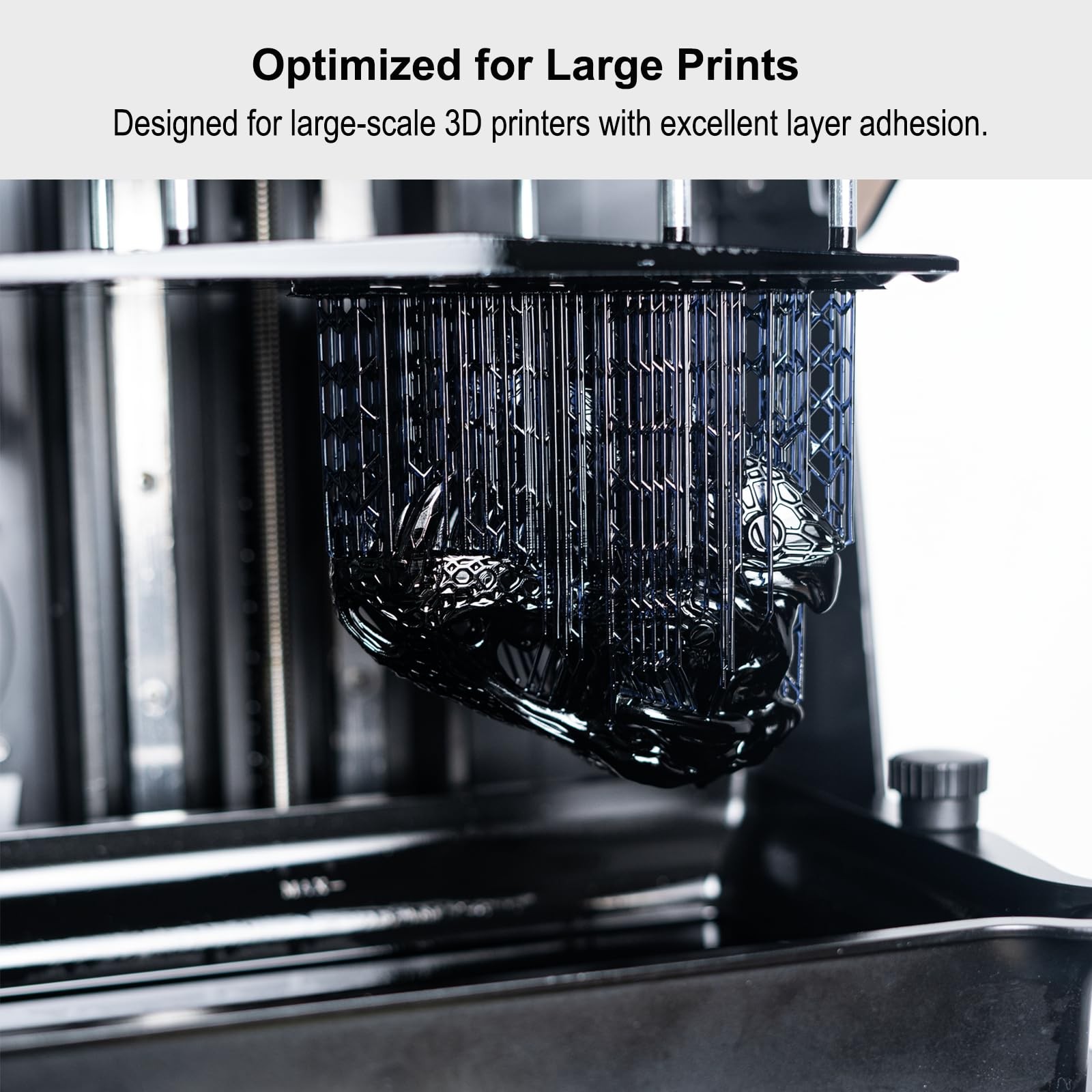 Siraya Tech Tenacious Lava Black Resin for 3D Printer - Professional Engineering