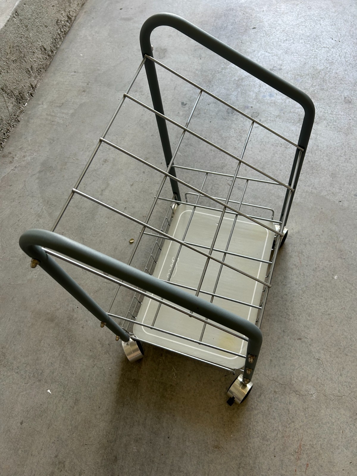 12 Slot Blueprint Holder Cart with Wheels Storage for Construction Plans