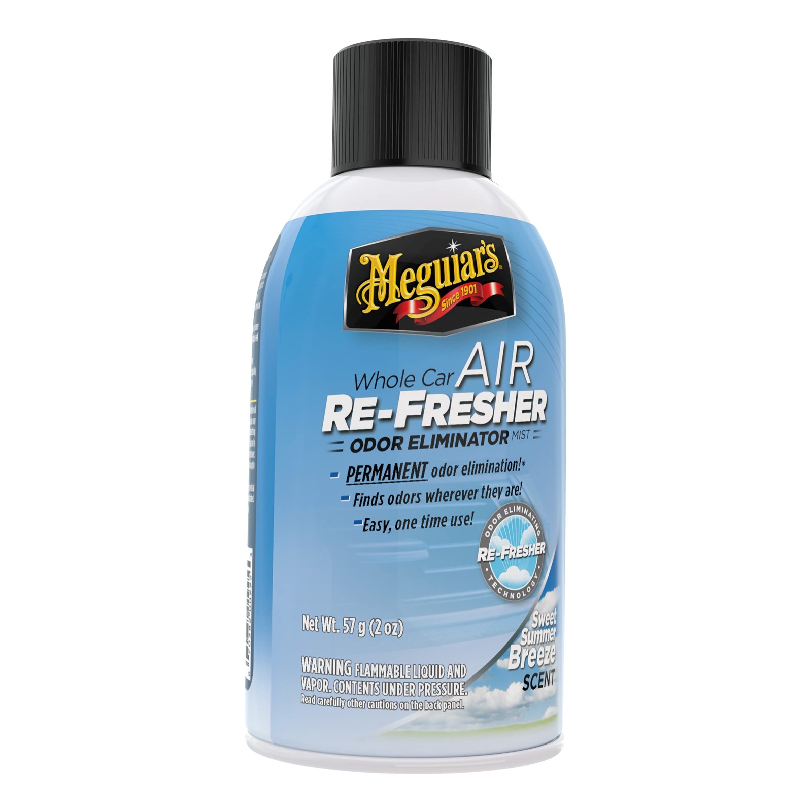 Meguiar's Whole Car Air Refresher, 2 Fl Oz (Pack of 1), Sweet Summer Breeze