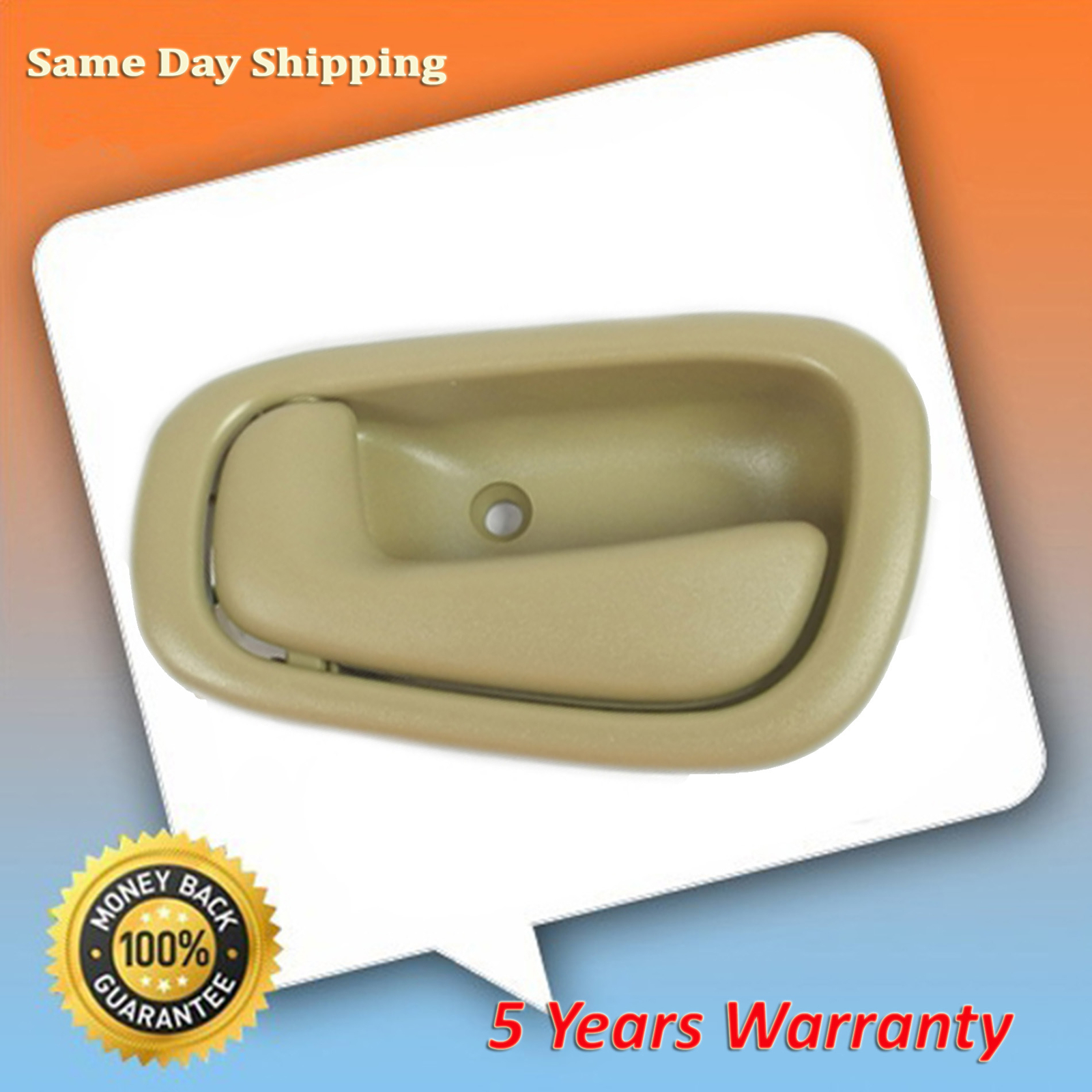 For 1998-2002 Toyota Corolla Inside Door Handle TAN Left Driver Side New B598
