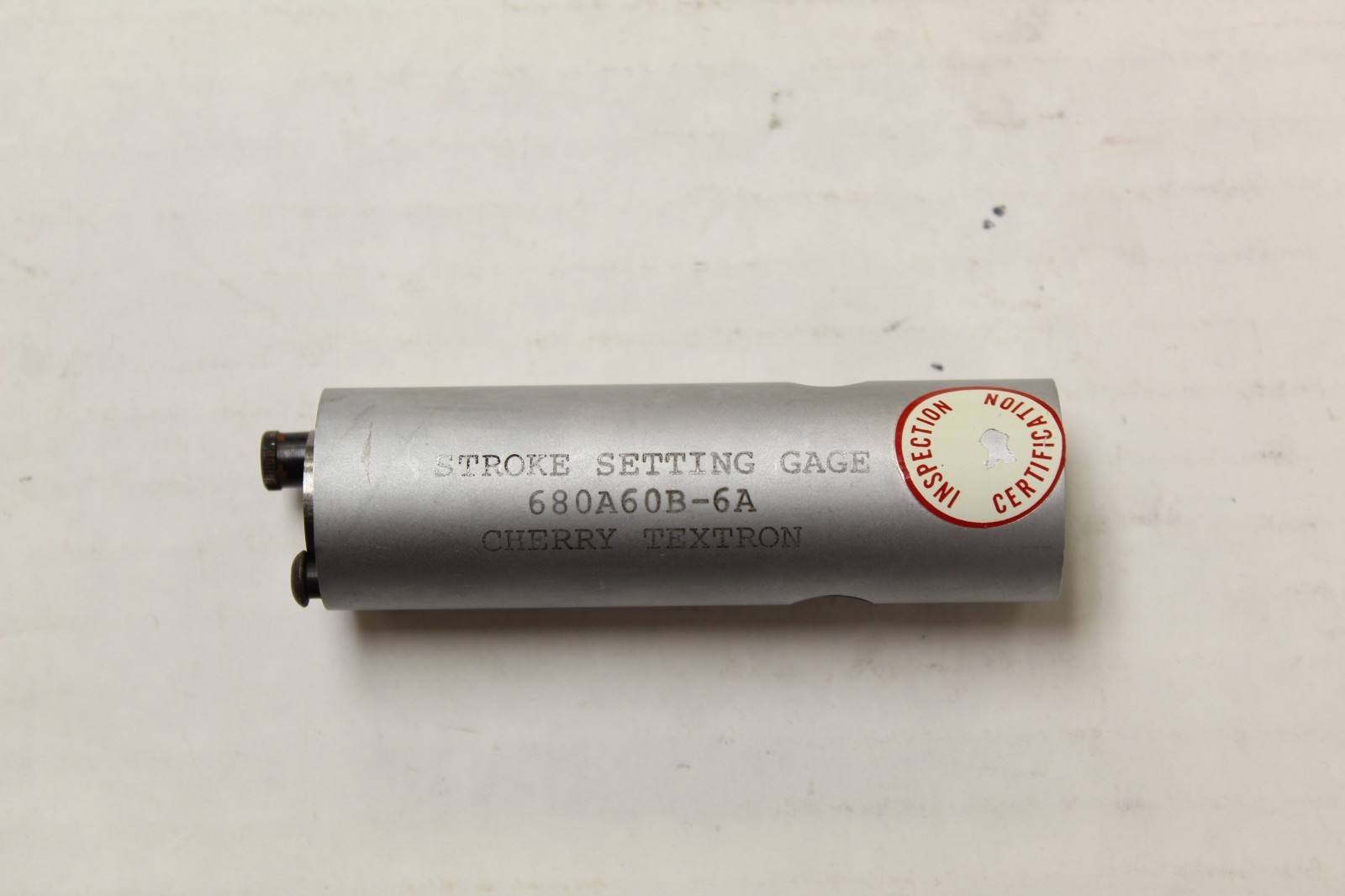 Cherry Textron Stroke Setting Gage 680A60B-6A 3/16" Diameter