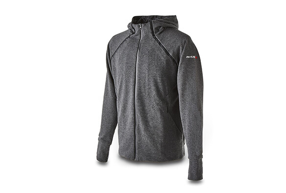 NISSAN PREMIUM ZIP-UP HOODIE GRAY M FASHION GOODS KWA0350K32GY