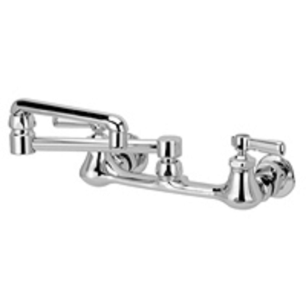 Zurn Z842K1-XL-15F Aqua Spec Wall Mounted Double Handle Kitchen Faucet
