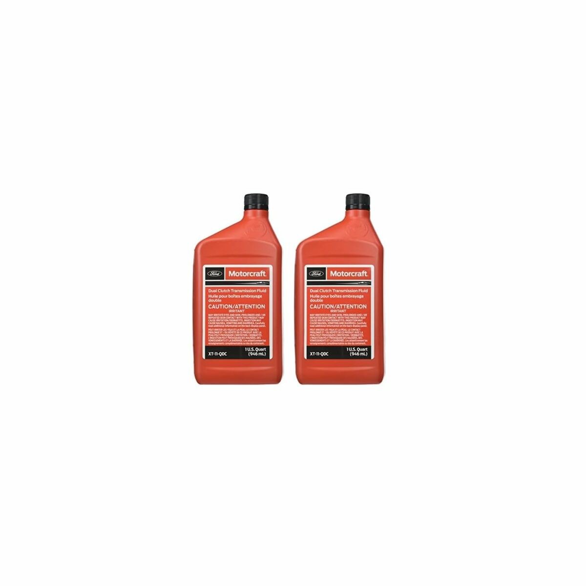 Motorcraft Dual Clutch Transmission Fluid 1 Quart (XT11QDC) 2 Pack