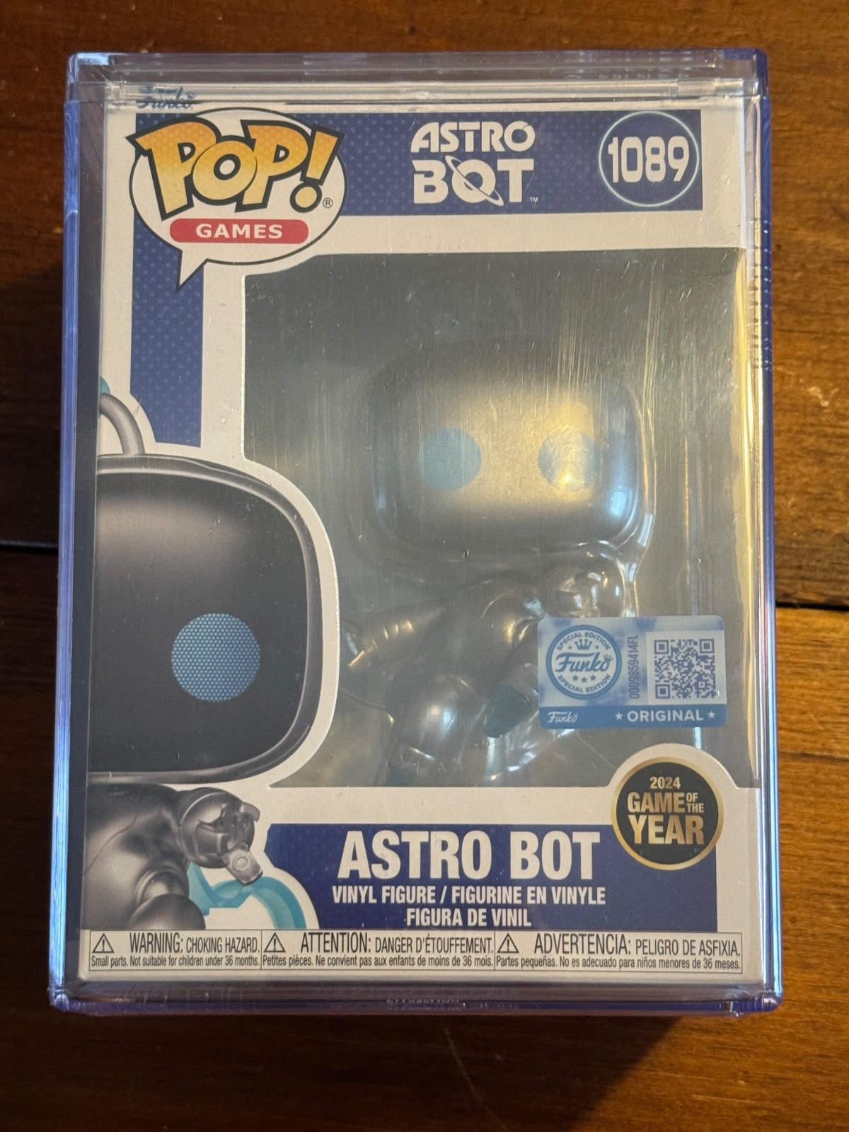 Funko POP! Special Edition : Astro Bot #1089 NEW SEALED w/ HARD CASE-FAST SHIP