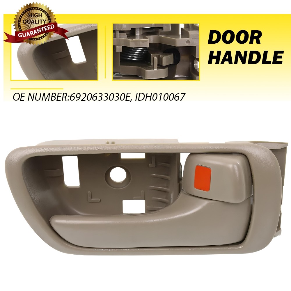 for 37408 Toyota Inner Camry Interior Door Inside Handle Beige Right 1pc