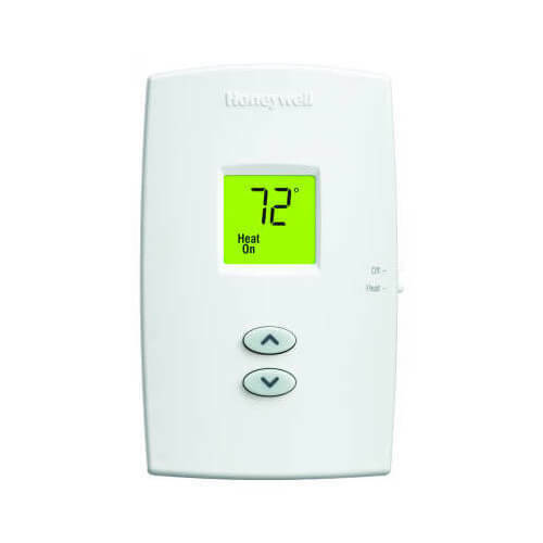 Honeywell PRO 1000 Vertical Heat Non-Programmable Thermostat - White