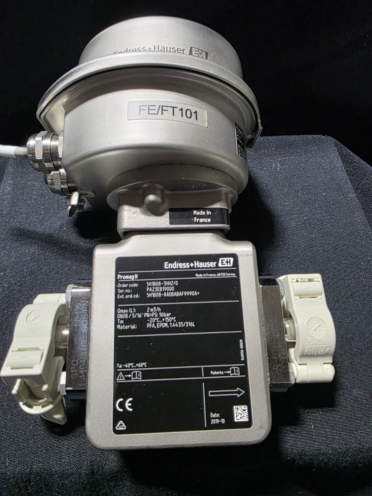Endress + Hauser Promag H 100 Electromagnetic Flowmeter 5H1B08-3HH2/0