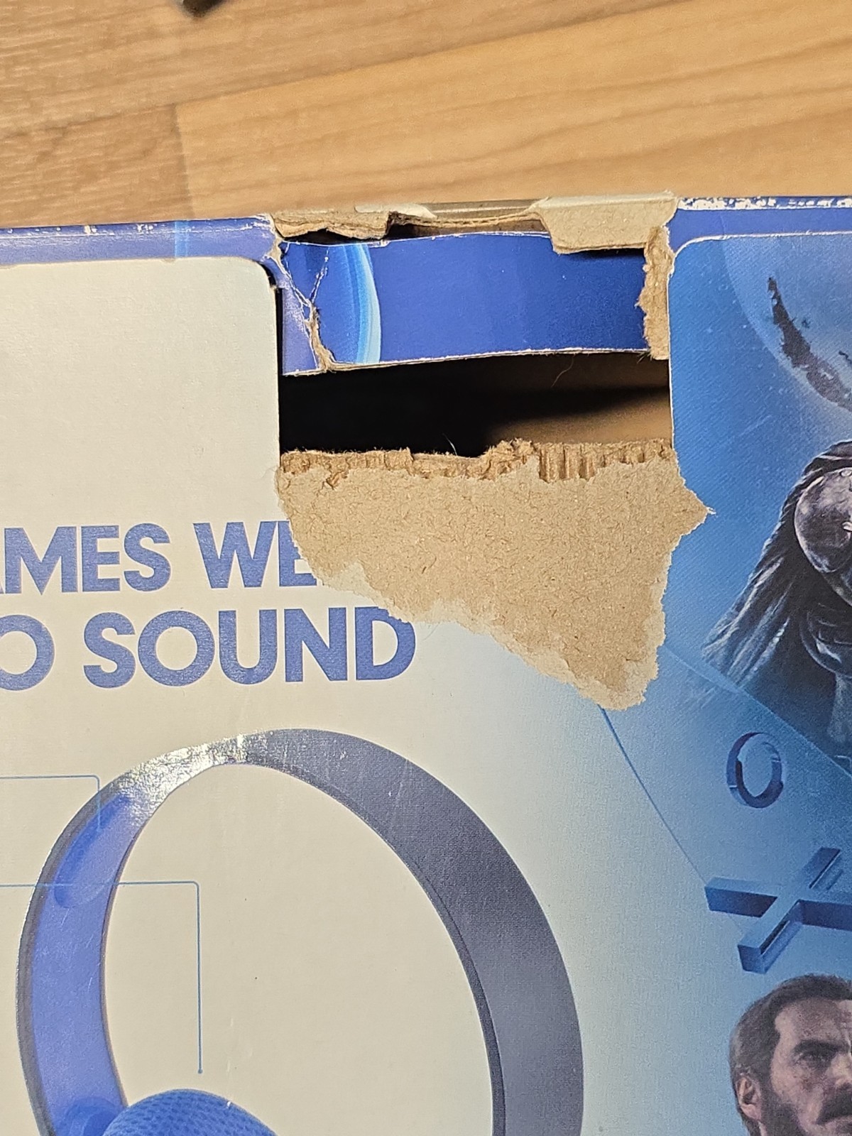 PlayStation Silver Wired Stereo Headset - *In Original Box* -- As Is