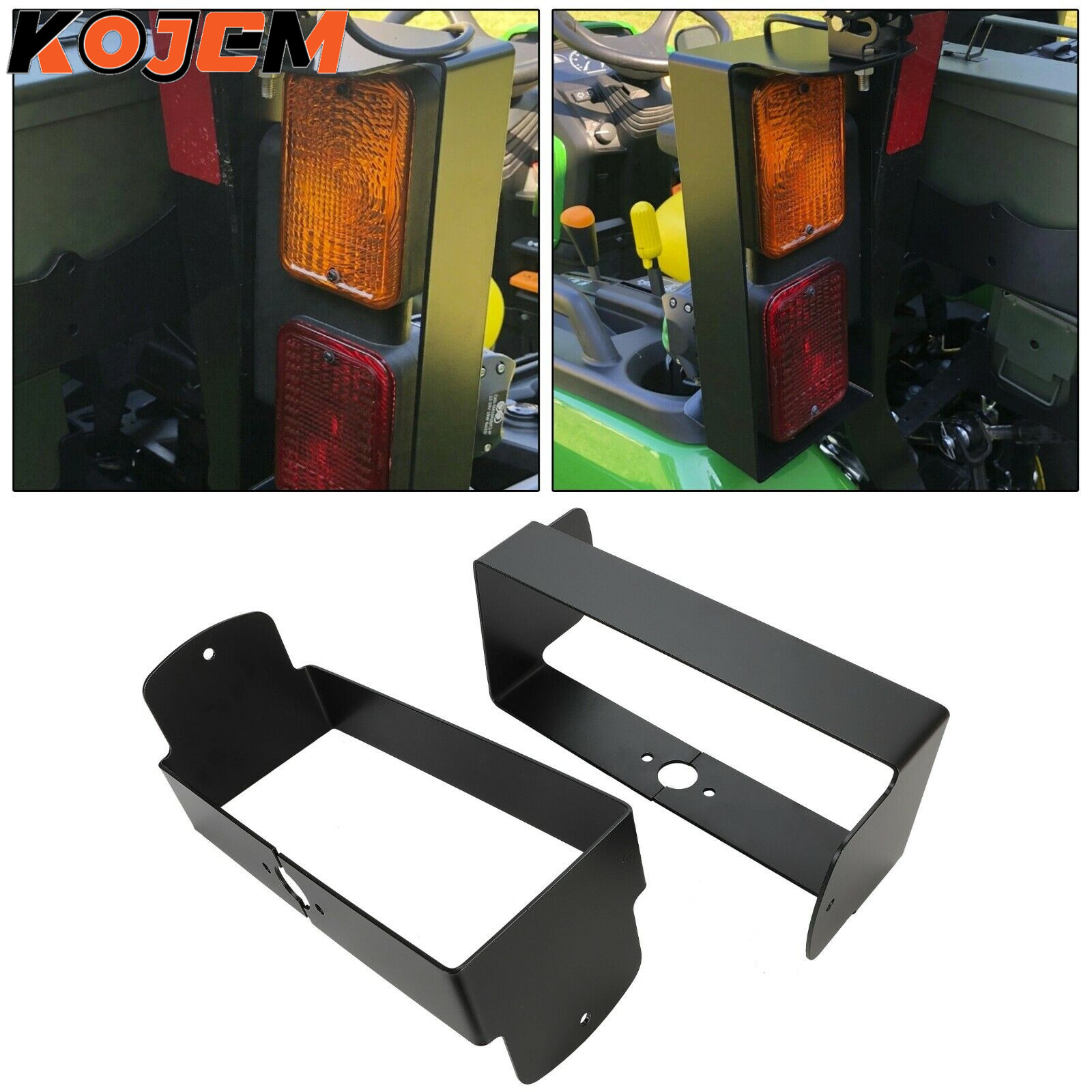 Brush Light Guards For John Deere 1023 1025R 1026R 2025R Warning Light Guard Kit