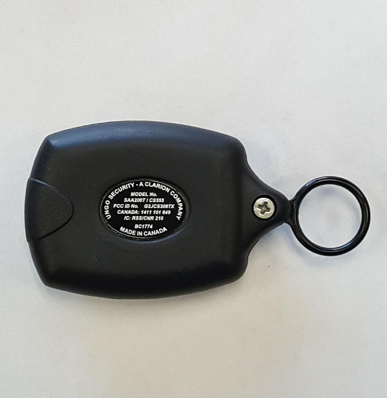 Ungo SAA200T 2 Button Remote for use on CS200 Remote Start System * NEW