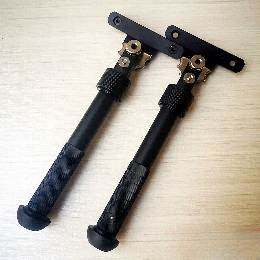 6.5''-9'' Adjustable Mlok Bipod Side Rail Direct Attach Folding Rifle Bipod