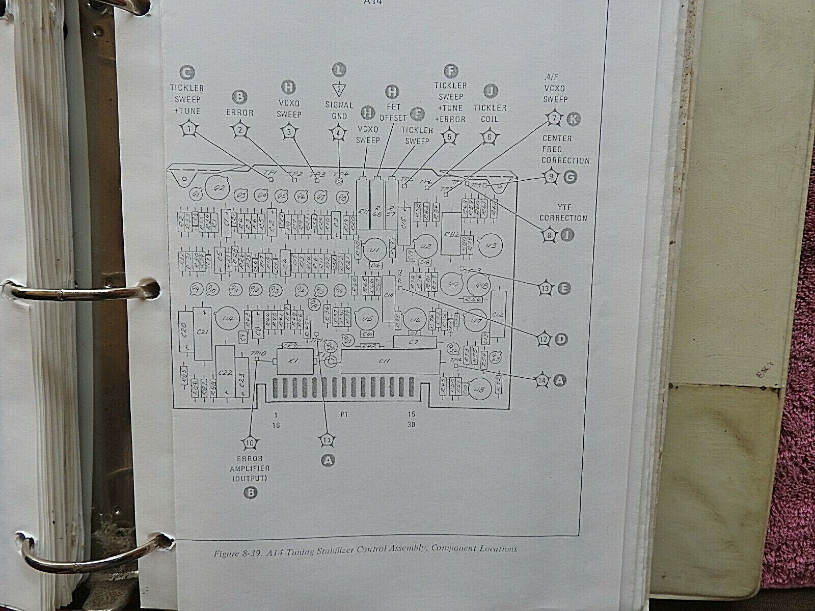 HEWLETT PACKARD HP 8765A SPECTRUM ANALYZER OPERATING & SERVICE MANUAL SET NICE