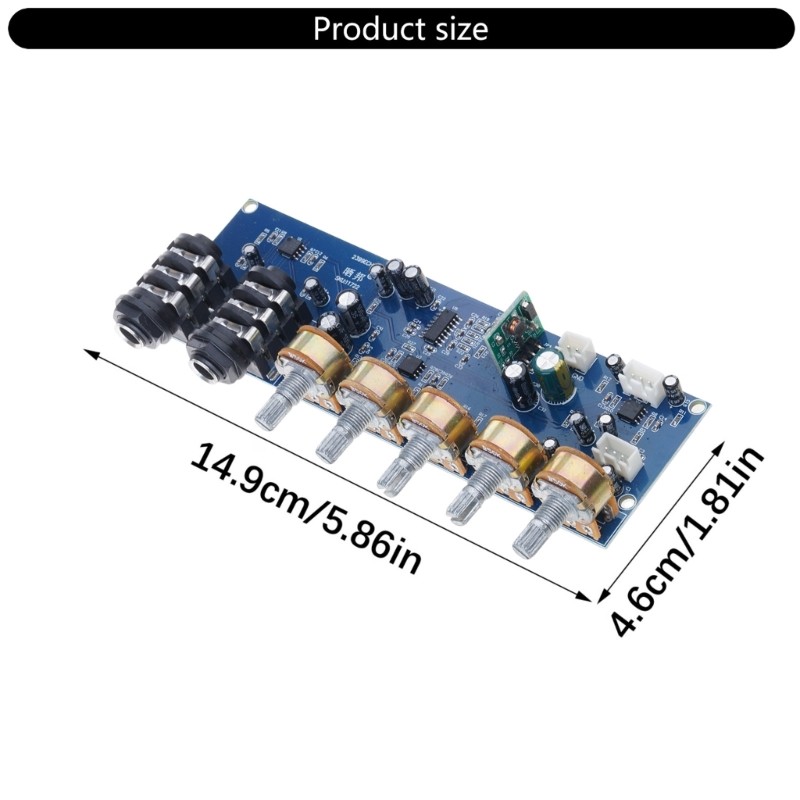 Compactly Reverbs Delay Board Microphone Preamplifier Featuring PT2399 Chip