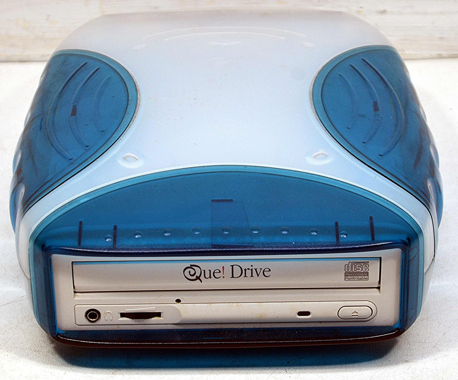 Que! Drive Compact Disc Recordable Rewritable QPS-525 No Cables Untested