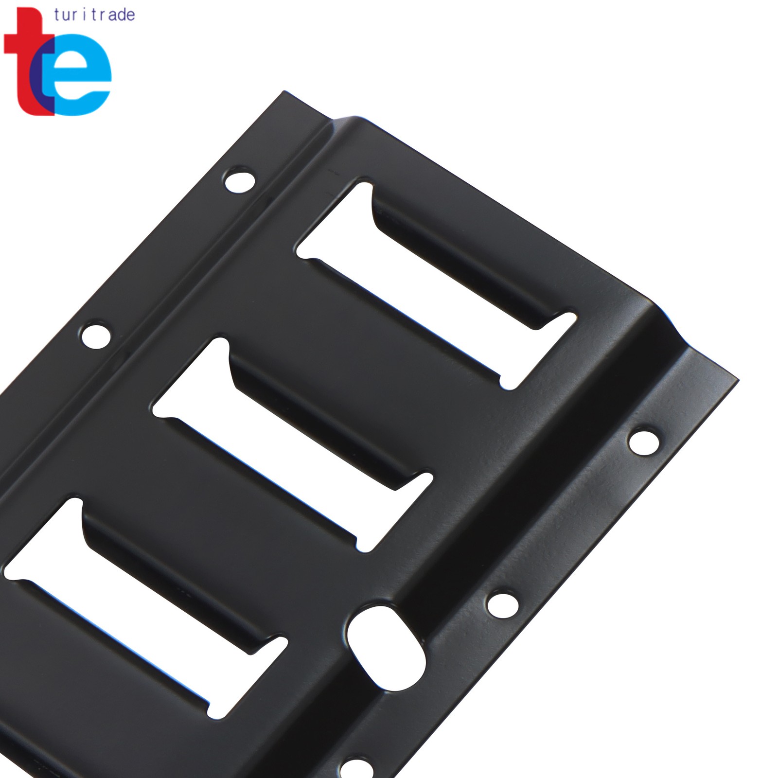 2 Pack 4' E Tie Down Rail Kit For Cargo Trailers Power Coated E-Tracks