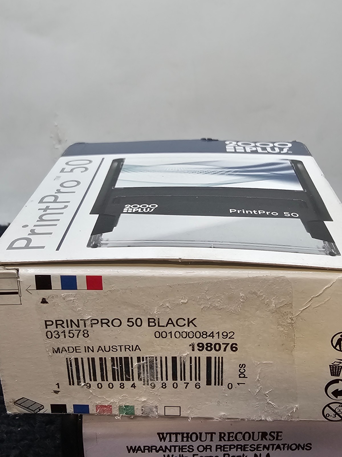 2000 Plus PrintPro50: Self-Inking Printer & Impression