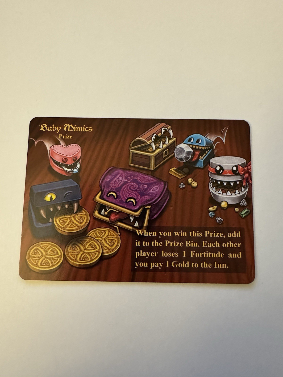 Baby Mimics Prize Promo Red Dragon Inn Slugfest Games RDI Gencon 2025 Gen Con