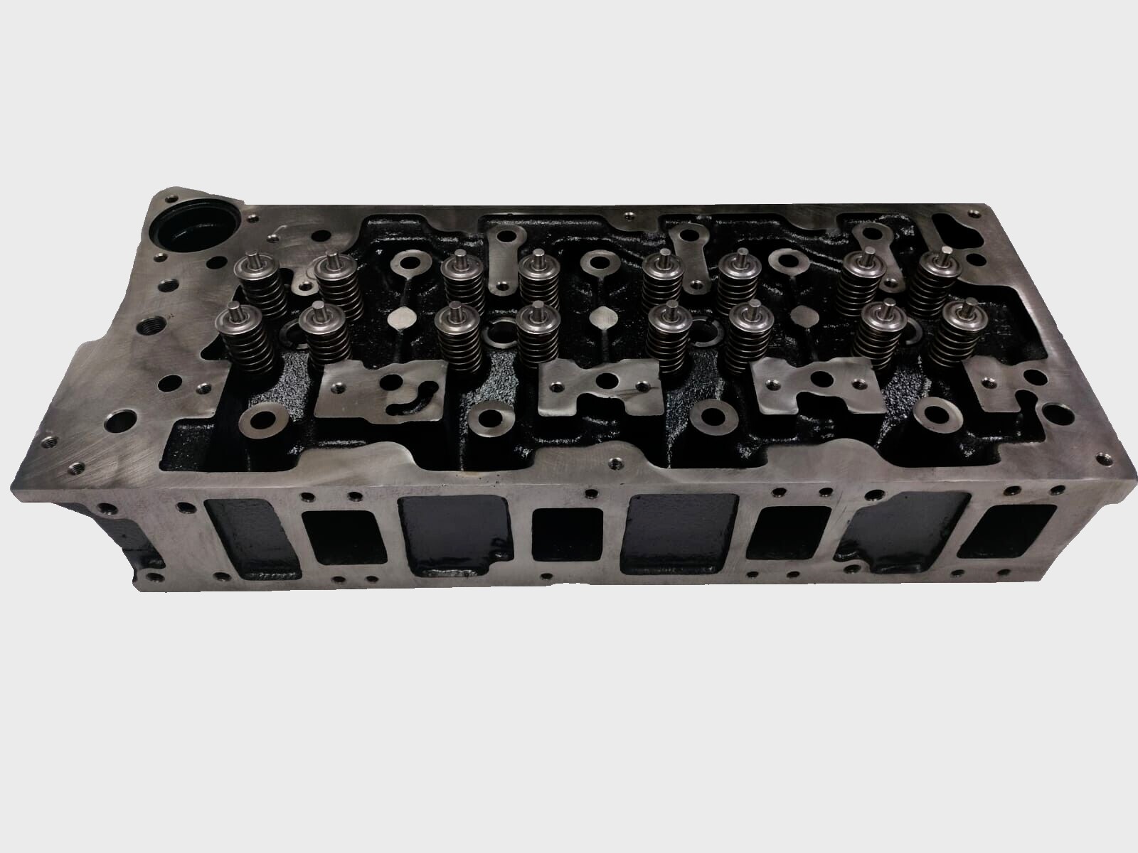 Cylinder Head Assembly Valves & Springs Fit For JCB 444 DieselMax EcoMax 2CX 3CX