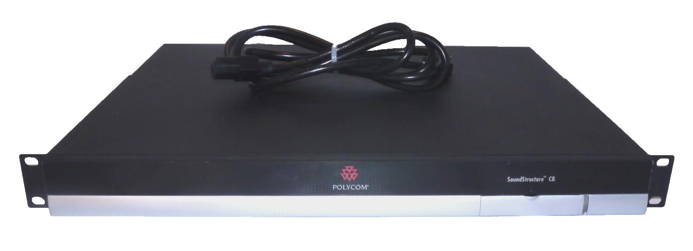 Polycom SoundStructure C8 rackmount 8 channel conference audio matrix mixer