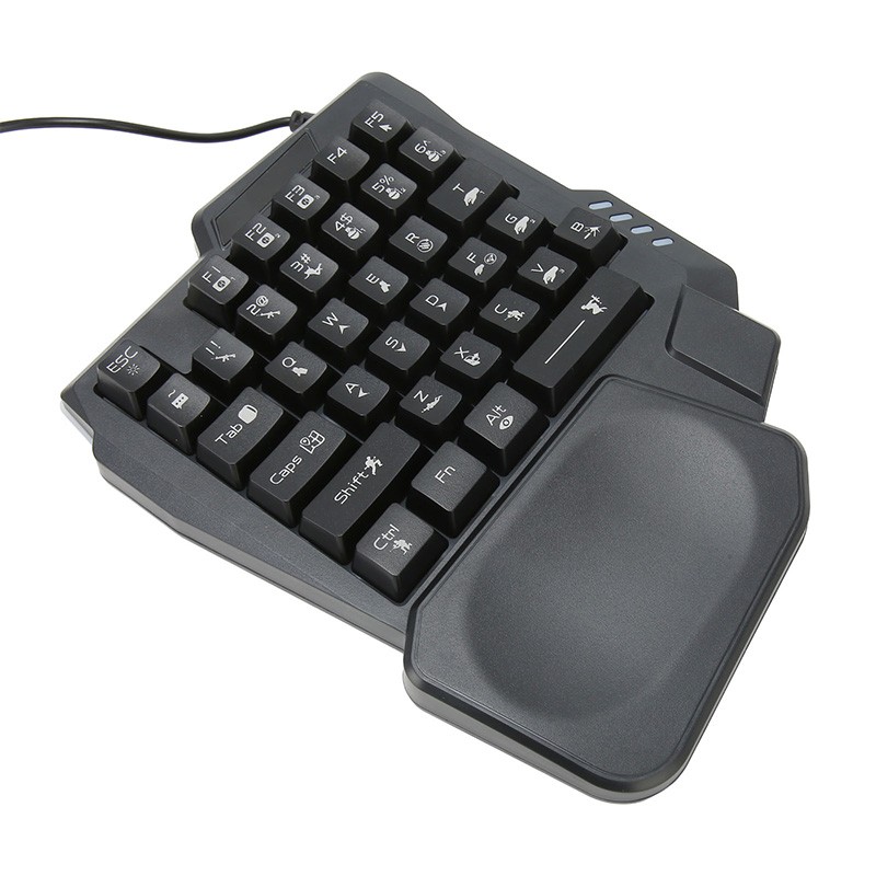 4-in-1 Mobile Game Accessory Pack Game Controller Keyboard Mouse Converter Combo