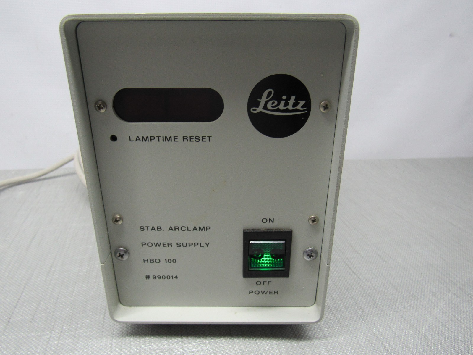 LEITZ Stab. Arclamp HBO 100 Power Supply Input 120Volt
