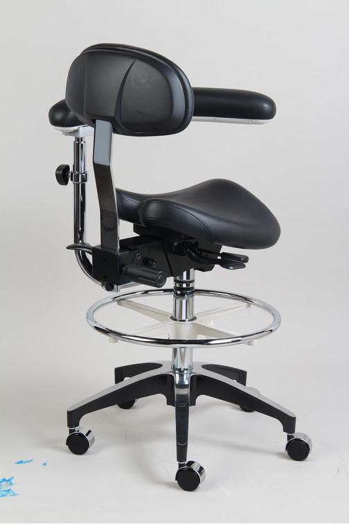 Dental Doctor Assistant Rimostool Sleek Saddle Assistant Stool, Premium Quality!