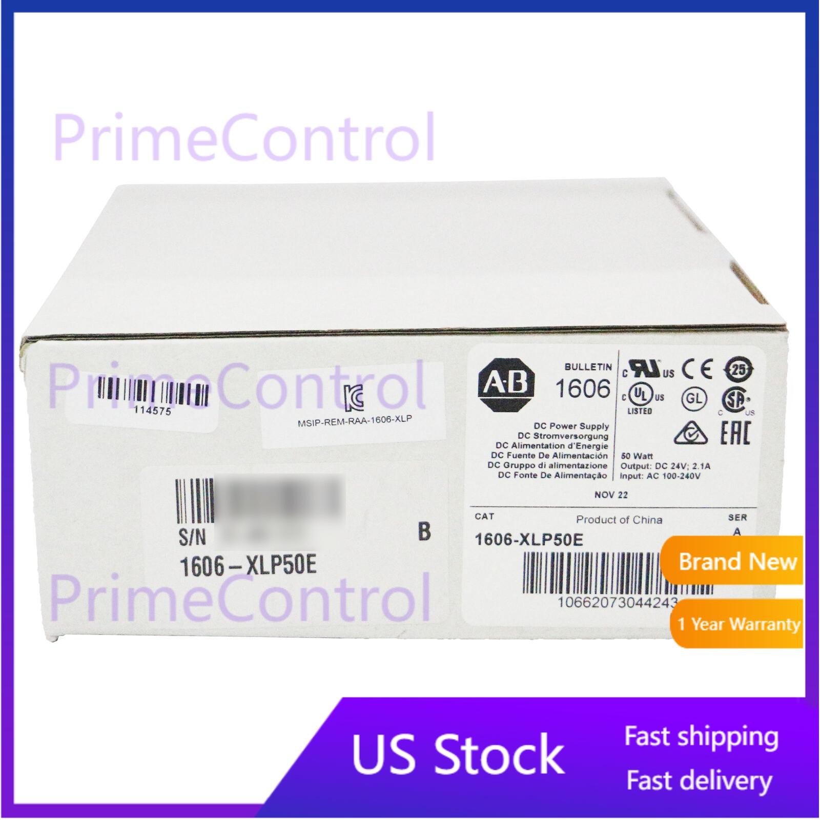 1606-XLP50E NEW AB Power Supply In Box 1606XLP50E AB US Free Tax