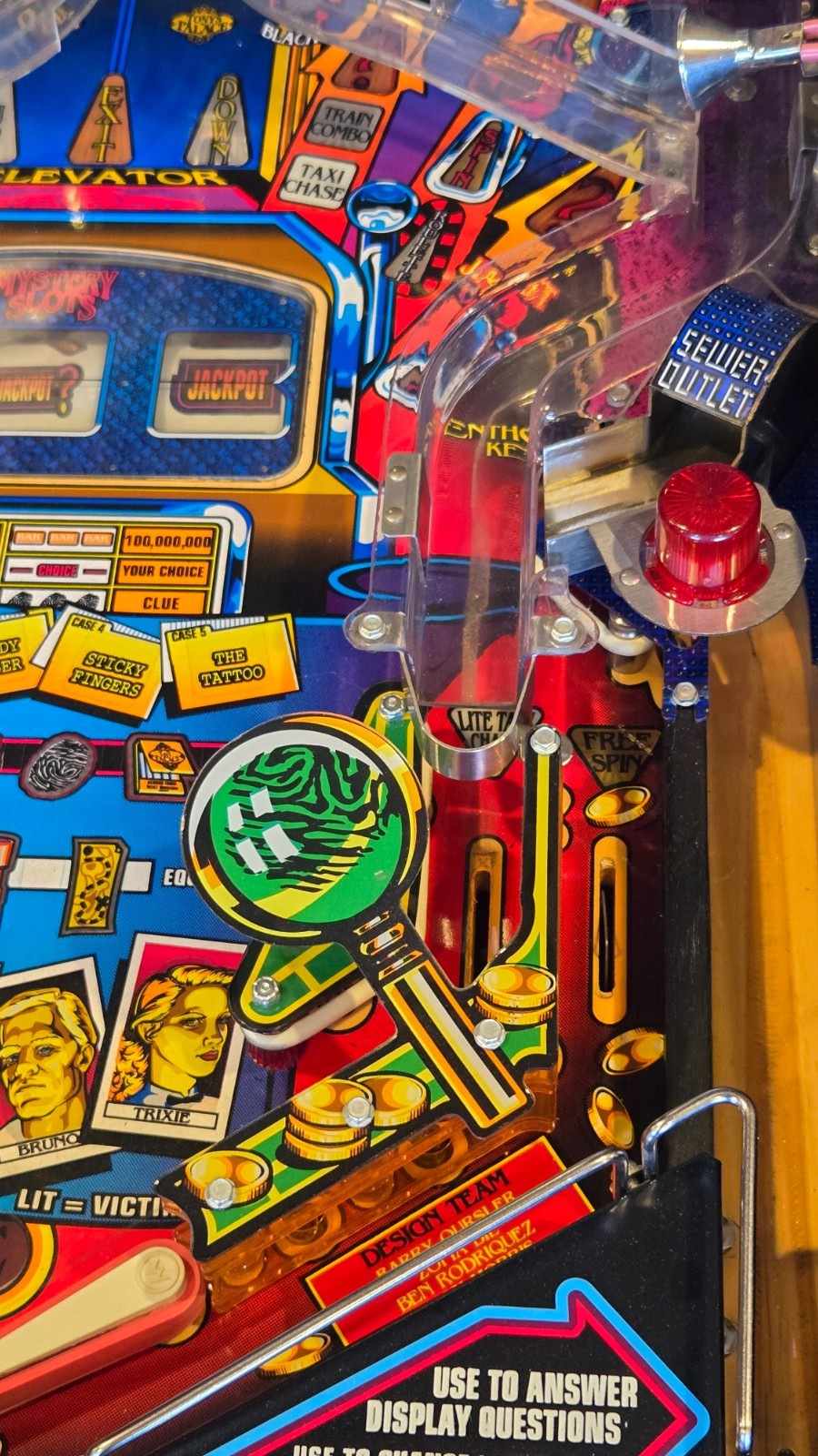 Refurbished Who Dunnit Pinball Machine (Bally) 1995