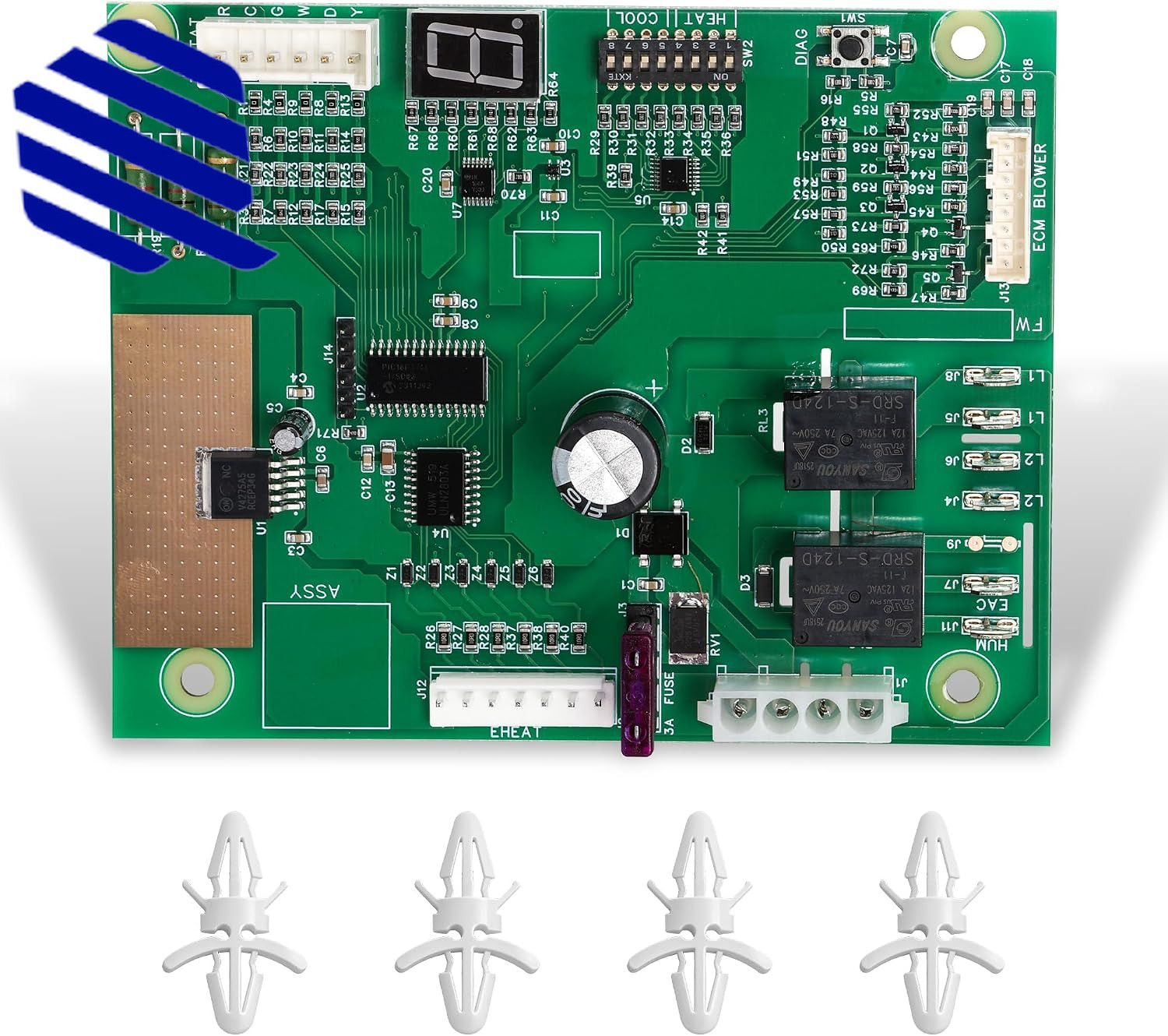 1006801R Control Board Compatible with Nordyne Intertherm Revolv Miller Fits NEW