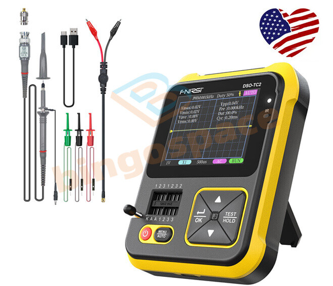 2.4"Digital LCR Oscilloscope Transistor Tester Diode Capacitance Voltage Tester