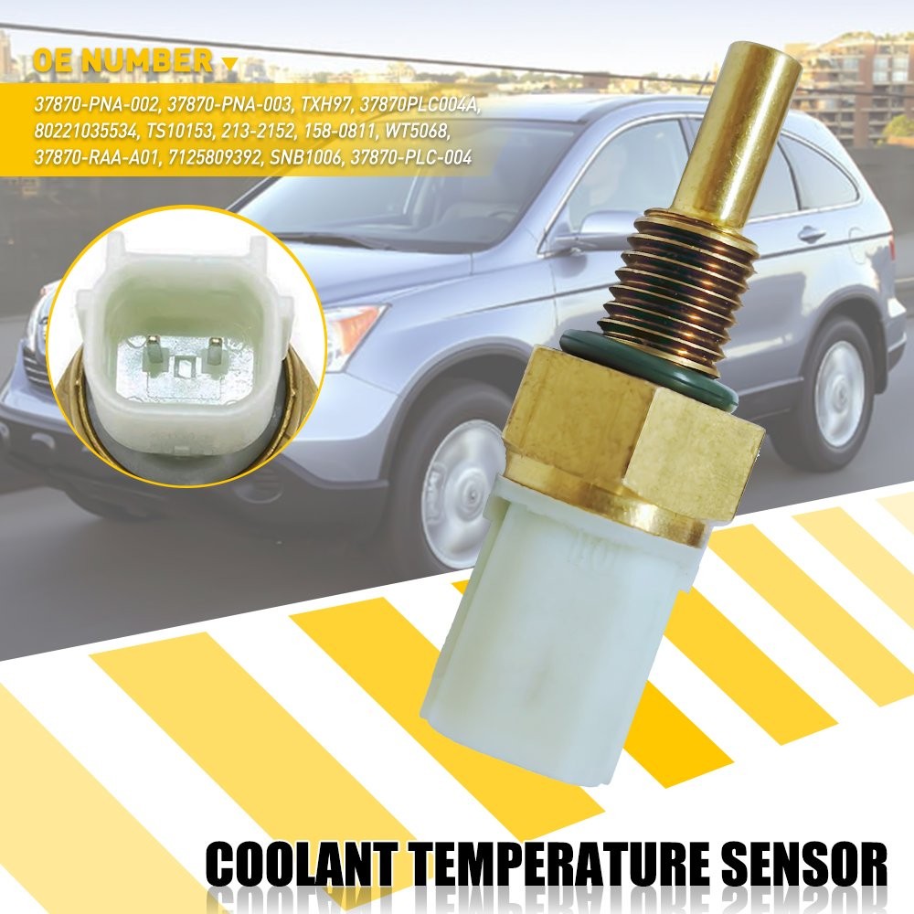 Engine Sensor Temperature Coolant Temp Fit Pilot Sender Honda Accord Ridgeline