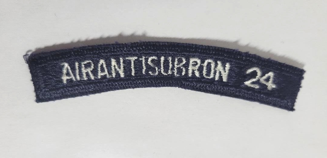 US Navy AIRANTISUBRON 24  Air Anti-Submarine Squadron Segment Patch