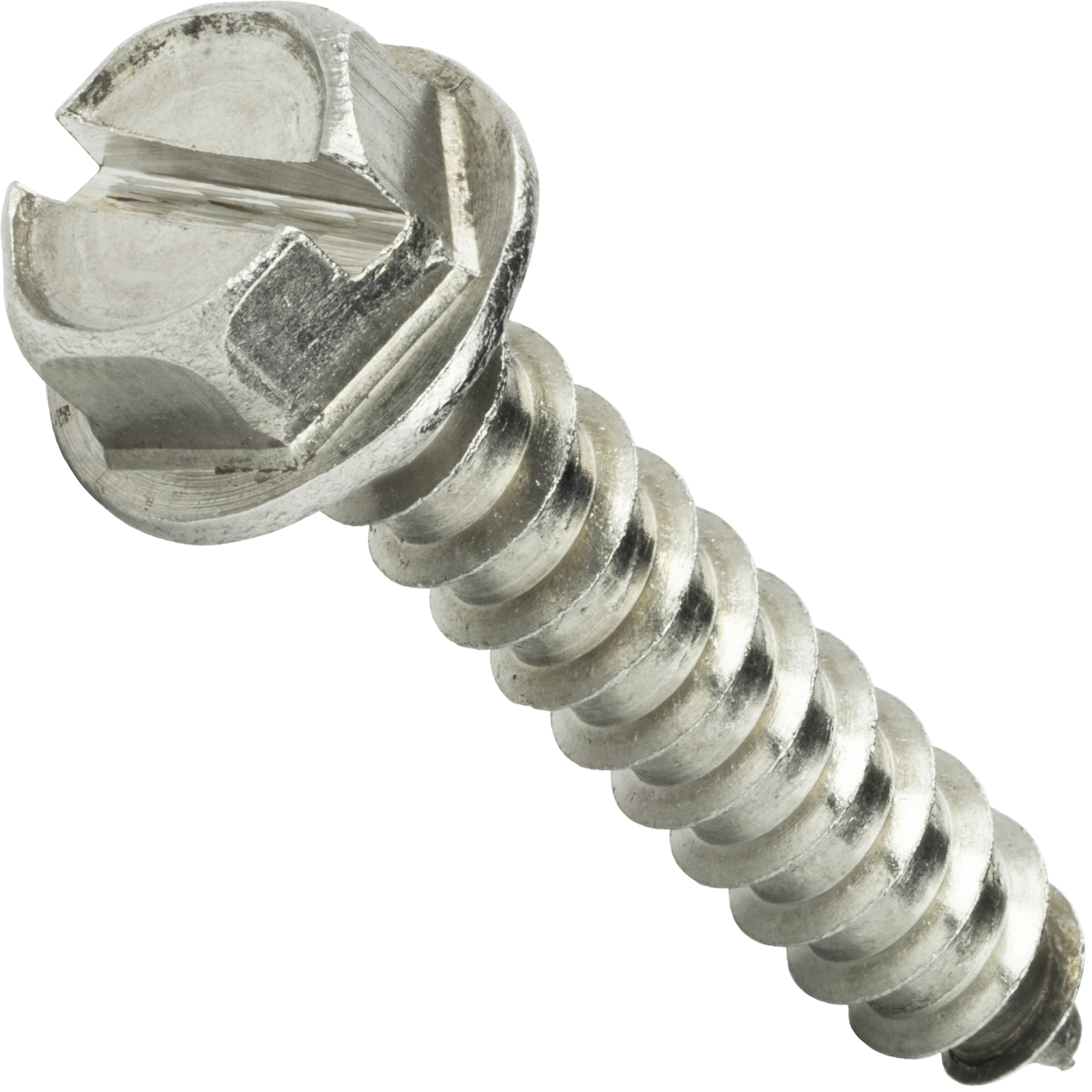 #12 Hex Head Sheet Metal Screws Self Tapping Stainless Steel 18-8 All Lengths