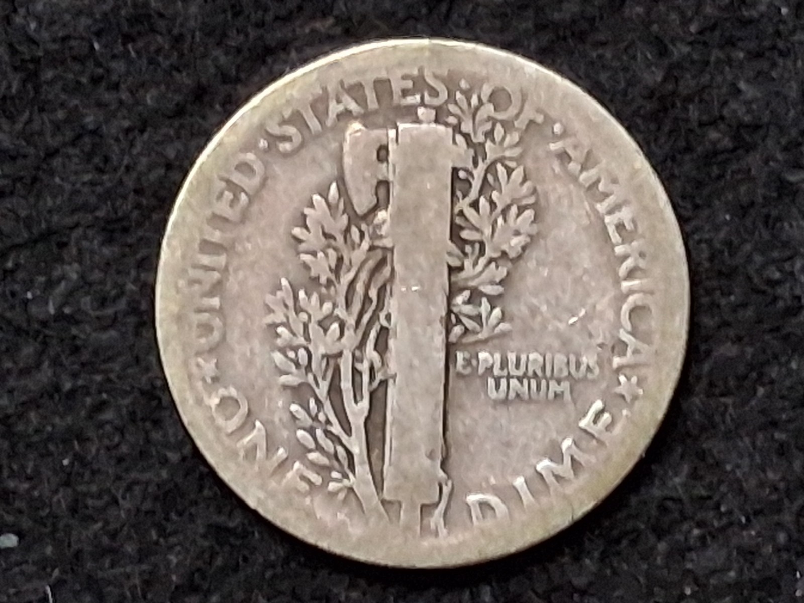 1918 D Mercury Dime